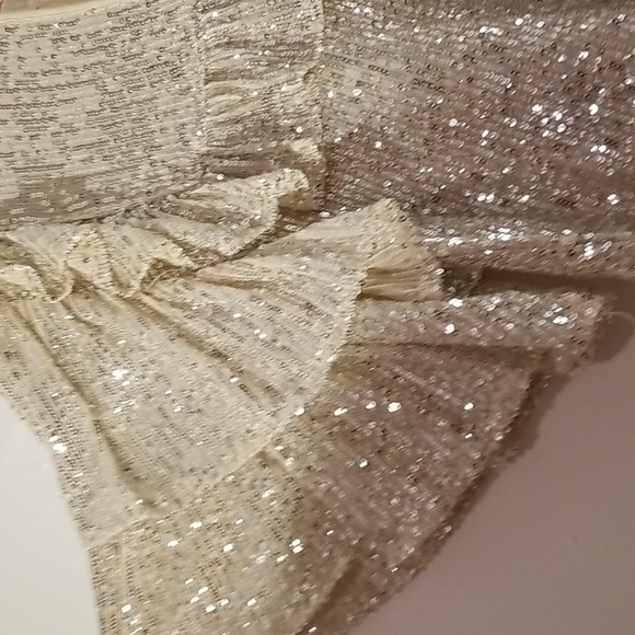 Free People sparkly sequin blouse - Picture 4 of 11